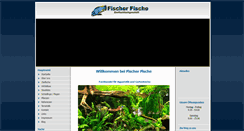 Desktop Screenshot of fischer-fische.de